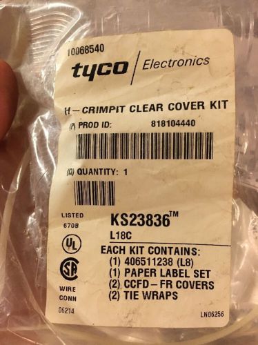TYCO KS-23836-L18C H-Tap KS-23836-L8 TAP, CLEAR COVER KIT