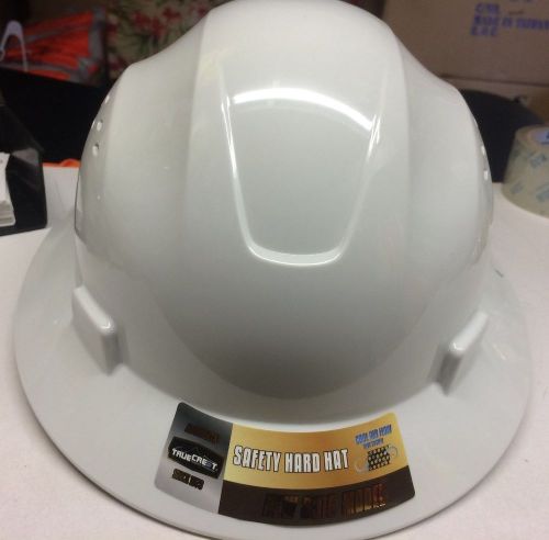 White Safety hard hat (cool Air Flow)