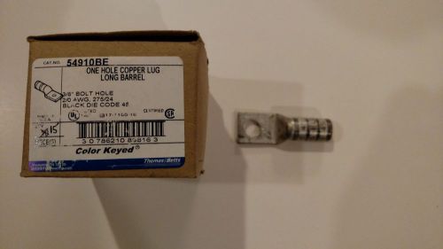 T&amp;B 54910BE 2/0AWG 1HOLE COP LUG (15 PIECES)