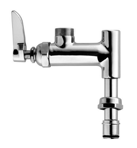 T&amp;s brass ts brass b-0155-ln add-on faucet for pre-rinse units, chrome for sale