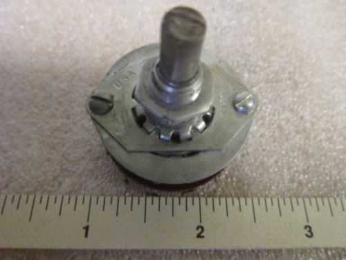 PA1007, used 3P3T Rotary Switch, 3 position, 1/4 inch shaft, 3/8&#034; mount bushing