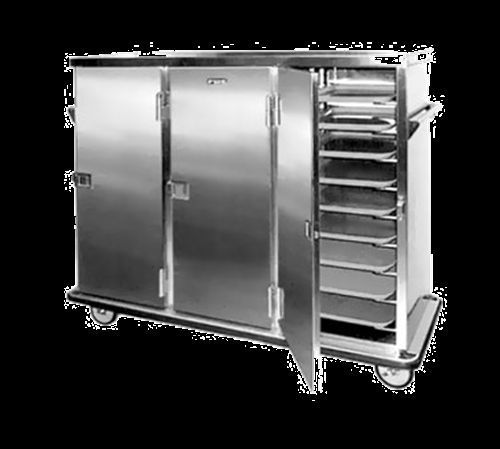 F.w.e. etc-24 patient tray cart non-insulated (3) insulated hinged door for sale