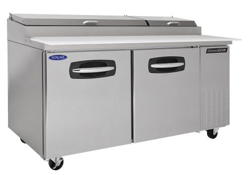 Nor-lake advantedge nlpt67, 67-inch 2 door pizza prep tables for sale