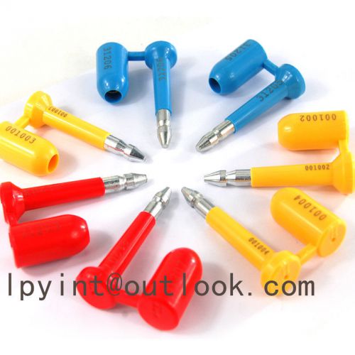 200 pcs container truck carriage van door security bolt seals protect seal for sale
