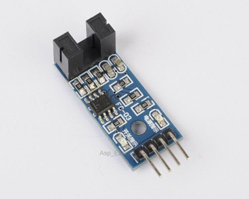 Slot-type optocoupler module 3.3v-5v counter speed test sensor for arduino for sale