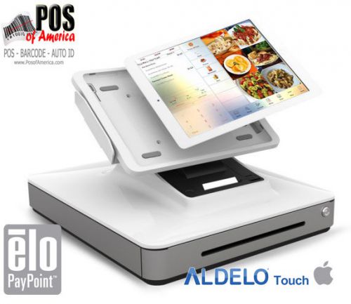 ELO PAYPOINT COMPLETE STATION Printer Cash Drawer MSR Scanner  for Aldelo Touch