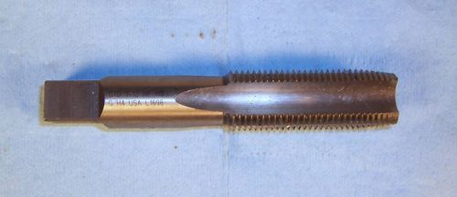 1&#034; - 12 nf hs g h4 tap made in usa gtd, h-4, 1-12, hsg machine shop tool for sale