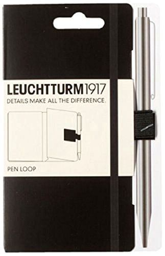 *new* leuchtturm 1917 pen loop black pack of 3, new, free shipping for sale