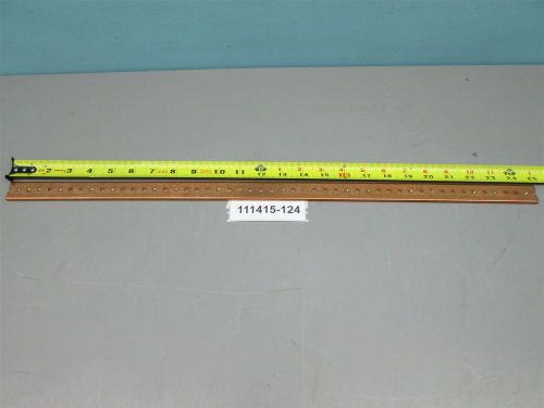 Copper Main Bus Bar 1&#034; X 3/16&#034; X 25&#034;