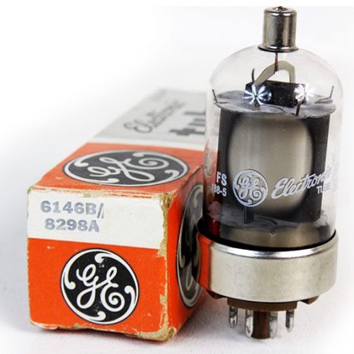 GE General Electric 6146B / 8298A VINTAGE TUBE in box USA Vacuum Tubes Radio Amp