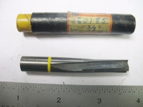 NEW  AMERICAN MADE ITW SOLID CARBIDE 3/8 &#034; REAMER
