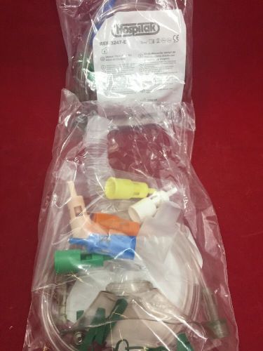 NEW LOT OF 5 HOSPITAK Venturi Trach Mask Kit Adult 3247-E