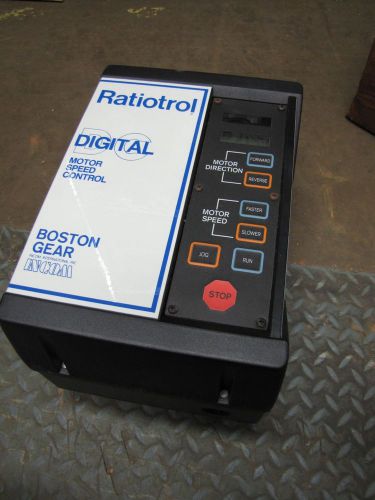 BOSTON GEAR RATIOTROL DIGITAL MOTOR SPEED CONTROL DRIVE VED100M VED-100-M NEW