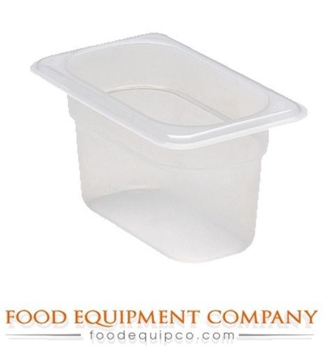 Cambro 94PP190 Food Pan, 1/9-size, 4&#034;D  - Case of 6