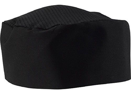 Black Chef Hat - Adjustable Velcro