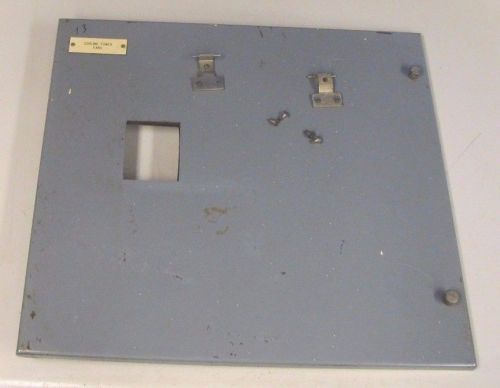 CUTLER HAMMER 19 1/2&#034; X 17 3/4&#034; MCC FRONT DOOR PANEL COVER W/ HARDWARE