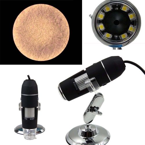 1000x 8led digital usb microscope zoom 2mp endoscope pc camera videomagnifier kj for sale