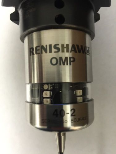 Renishaw OMP 40-2 Probe With Cat 40 Tool Holder.