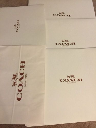 Coach Gift Box Lots Of 4 With One Gift Bag
