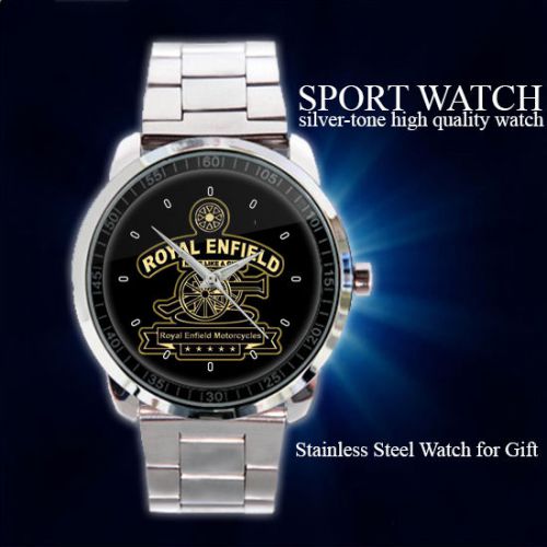 New Black Logo and Identity for Royal Enfield Sport Metal Watch
