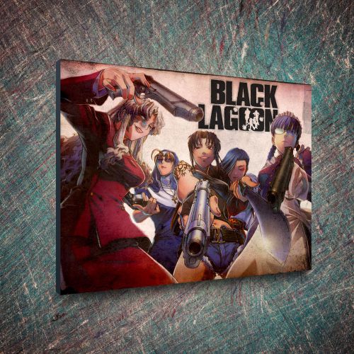 Anime,Black Lagoon,HD,Canvas Print,Decal,Banner,Wall Art