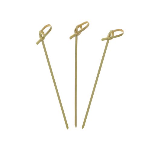 Royal 4.5&#034; Bamboo Knot Cocktail and Hors&#039; D&#039;oeuvre Pick, Case of 1000, R805