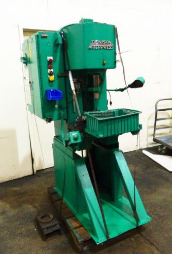 4 ton 10&#034; strk denison ro4 hydraulic press, dual palm buttons for sale
