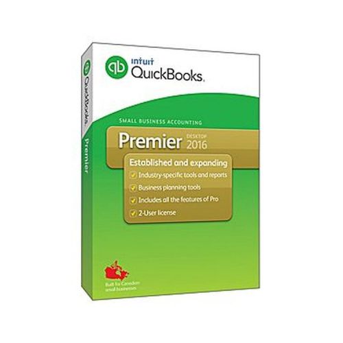 NEW SEALED    Intuit   QuickBooks Premier 2016, Accounting Software, English
