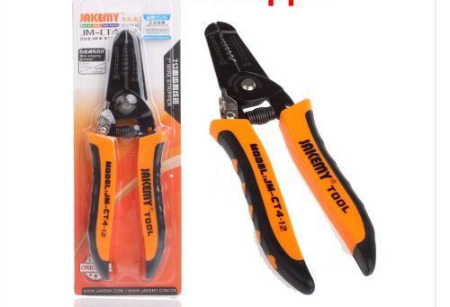 JAKEMY 3 Functional Wire Stripper Trimming Crimping wire stripping pliers 6 inch
