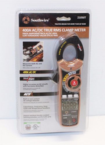 New southwire digital 400a clamp meter dc ac hvac true rms tool 21050t for sale
