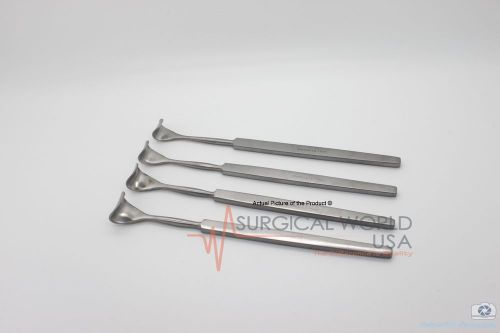 4 desmarres lid retractors 11 13 15 17 mm surgical ent ophthalmic instruments for sale