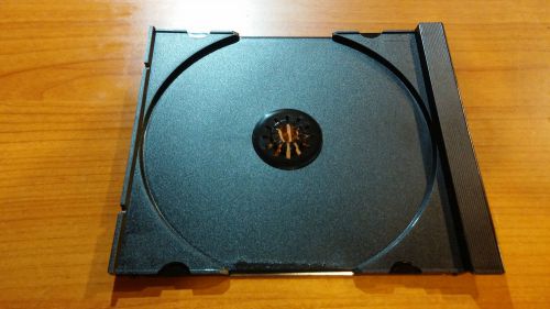 CD / DVD TRAY INSERT LOT, (26) NEVER USED, BLACK, STANDARD CASE