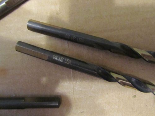 CLE LINE DRILL BITS 1/4&#034;