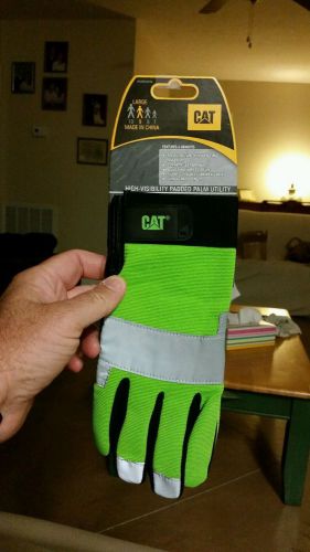 CAT CAT012214XL, High Visibility Utility Glove XL, per pair