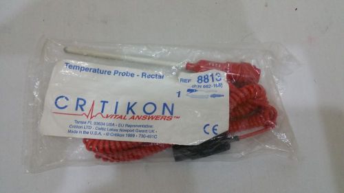 GE Dinamap Critikon Temperature Probe-Rectal 8813