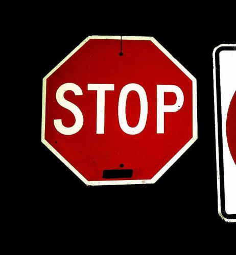 STOP SIGN, Street Sign, Road Sign, Traffic, Metal, Stop,