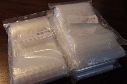 600 Ziplock Reclosable Plastic Poly Bags 4x6x2MIL