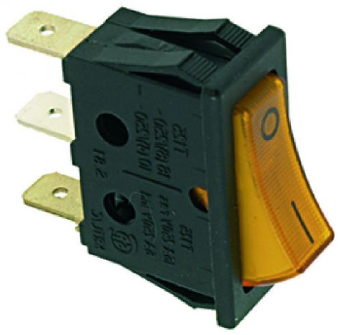 GBG SWITCH 1-POLE ORANGE 16A 120V-250V