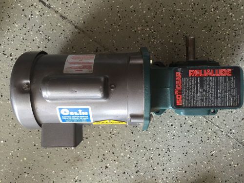 BALDOR SINGLE PHASE INDUSTRIAL MOTOR KL1203 .25 HP LOW/HIGH VOLTAGE VOLTS