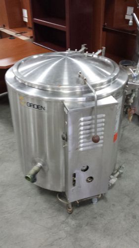 2002 Groen HH/4-40 stainless steel kettle 40 Gallon Gas 115v/60