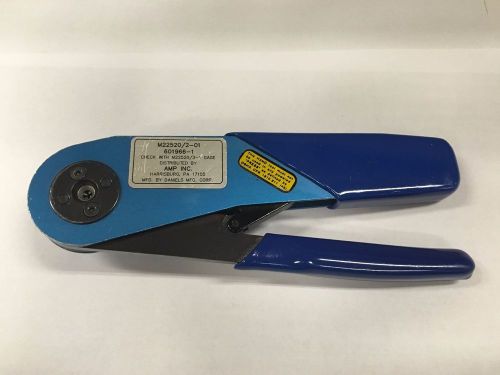 Tyco/Amp 601966-1 4/8 Indent Hand Crmp Tool Screw Machine Contacts