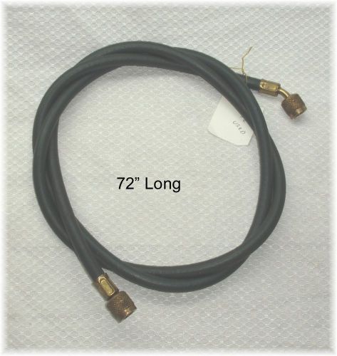 Yellow jacket 21272 plus ii blue charging hose 1/4&#034; ac 72&#034; for sale