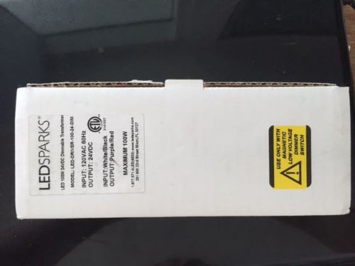 LED Sparks 100W 24DC Dimmable Transformer