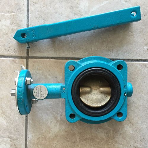 Grinnell 3&#034; Butterfly Valve, Series 8000, LC-8281-3, 200 W.P.