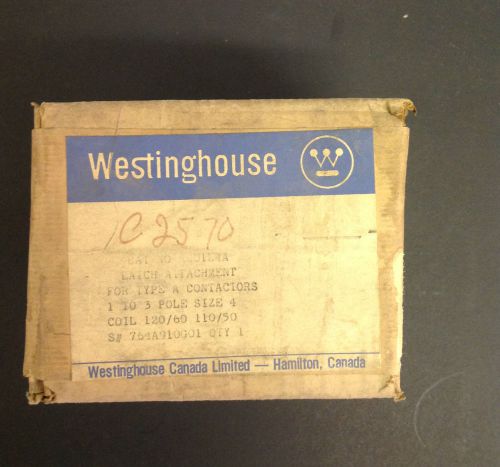 WESTINGHOUSE A201L4A COIL NEW IN ORIGINAL BOX 110/120V 50/60Hz (D707)