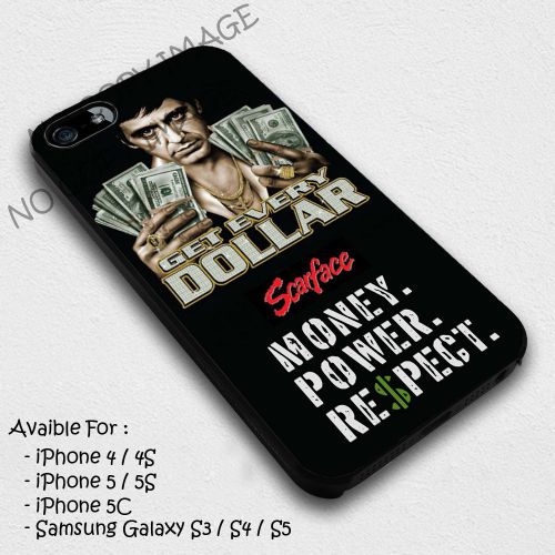 Scarface Money Al Pacino Fists of Cash Iphone Case 5/5S 6/6S Samsung galaxy Case