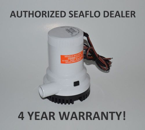 Seaflo 12v 1500 gph submersible bilge pump for sale