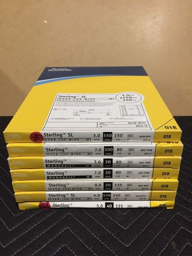Mix Lot of 7: Boston Scientific # 018: STERLING / SL , OTW &amp; MONORAIL