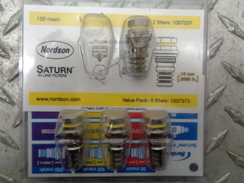 NORDSON SATURN IN LINE FILTERS 100 MESH 4 PACK 1007373 (3 COUNT) 1007037 (1 COUN