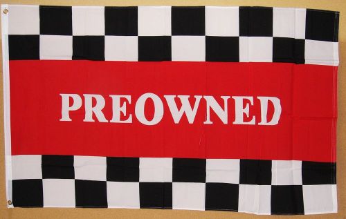 Preowned Flag 3&#039; X 5&#039; Deluxe Indoor Outdoor Dealership Banner